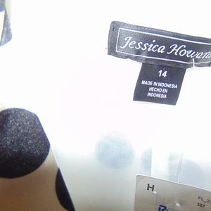 dote dot dot black and white fun dress